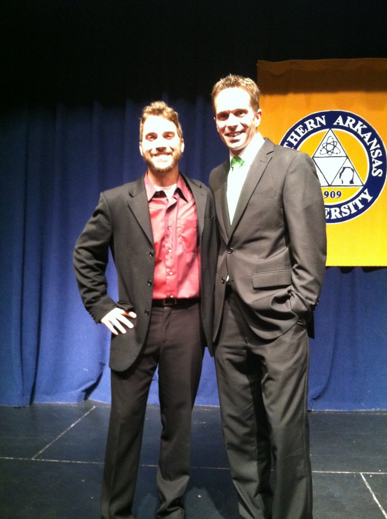 David and I.