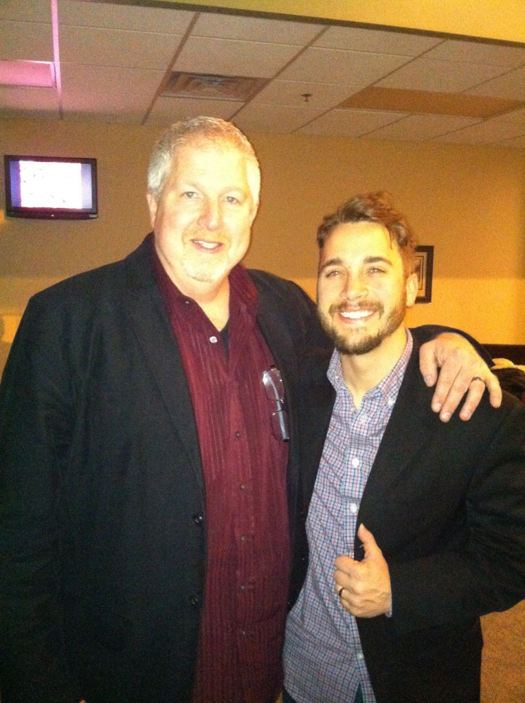 Lead Pastor Alan Scott and Myself