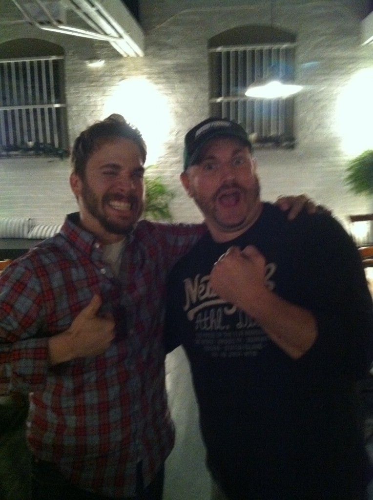 Myself and Kelly "KD The Comic" Doane