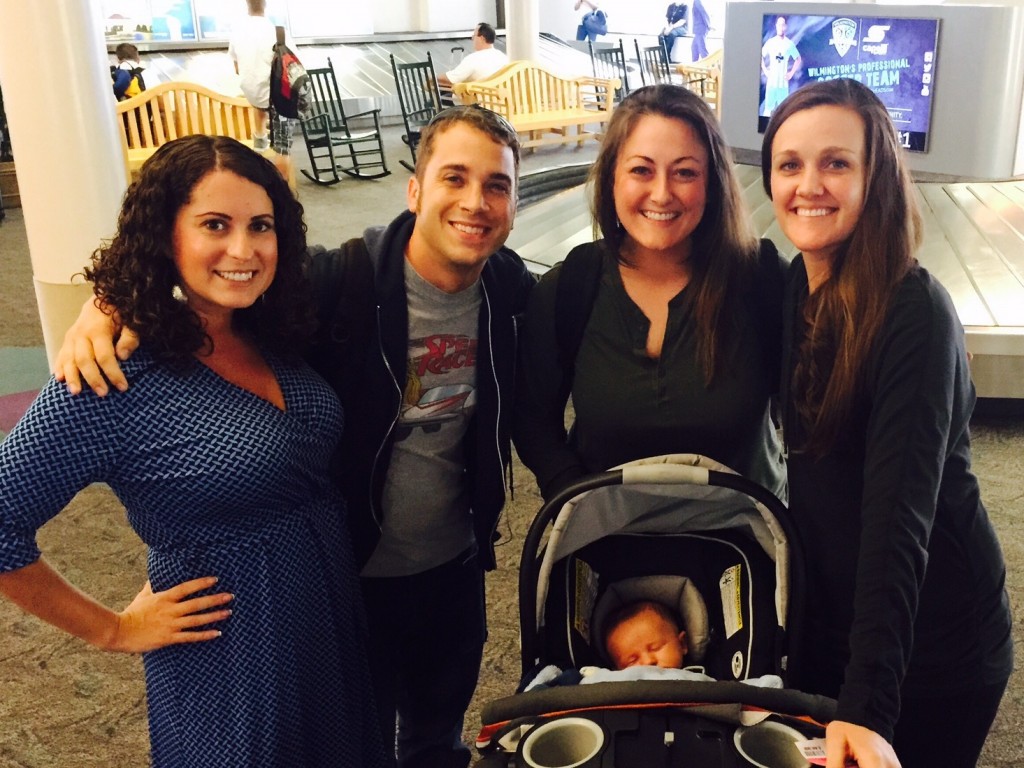 Enterprise Chums Angie, Tiffany and Whitney! And of course, their little guy!