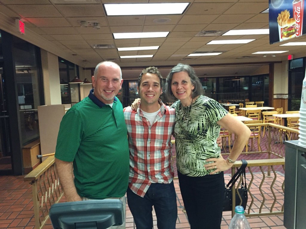 Aunt Nancy and Uncle Bob!