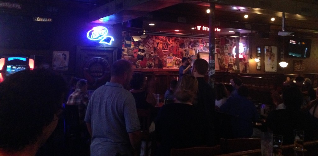 Drew Harrison hilariously kicking things off and drawing the crowd in.